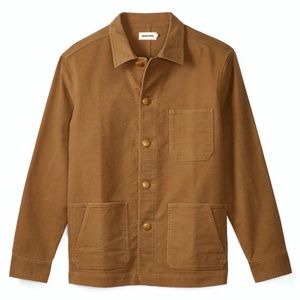 Men's Taylor Stitch Ojai Chore Jacket, British Khaki, Medium, M (40)